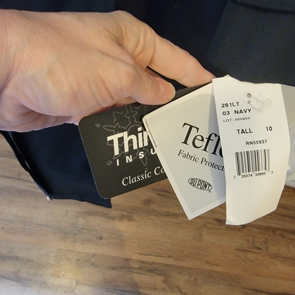 VF imagewear Ladies Navy  NWT trench coat - Picture 9 of 10